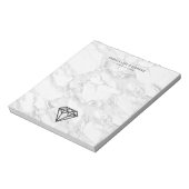 ダイヤモンドと大理石 ノートパッド (回転)