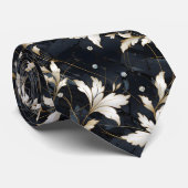 ダイヤモンドと花 ネクタイ (ロール)