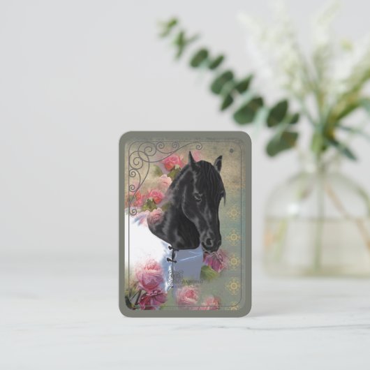 ダイヤモンドのお別れ~名刺 名刺 (スタンド正面)