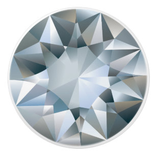 ダイヤモンドのきらきら光るなジュエリーのエレガントな宝石のシックな魅力 セラミックノブ