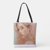 ダイヤモンドのように輝く トートバッグ (裏面)