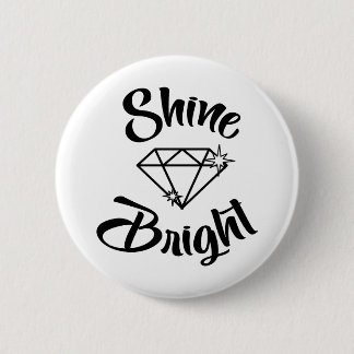 ダイヤモンドのように輝く 缶バッジ
