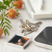 ダイヤモンドのエースが付いている詐欺 キーホルダー (側面)