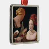 ダイヤモンドのエースが付いている詐欺 メタルオーナメント (右)