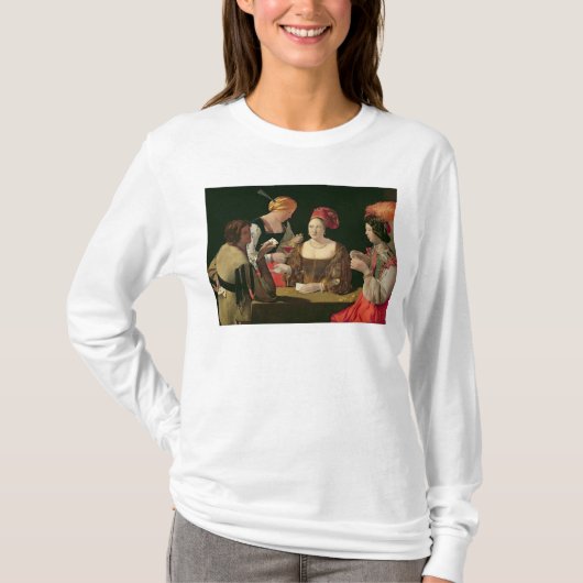 ダイヤモンドのエースが付いている詐欺 Tシャツ (正面)