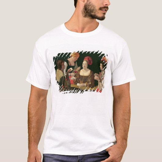 ダイヤモンドのエースが付いている詐欺 Tシャツ (正面)