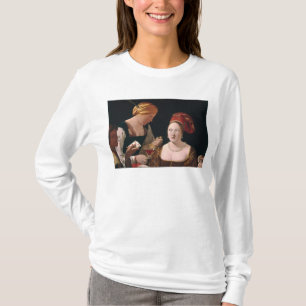 ダイヤモンドのエースが付いている詐欺 Tシャツ
