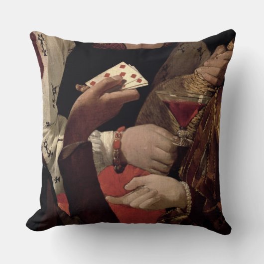 ダイヤモンドのエースを持つ詐欺師、の詳細 クッション (正面)