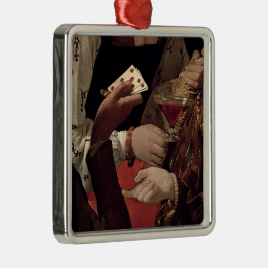 ダイヤモンドのエースを持つ詐欺師、の詳細 メタルオーナメント (右)