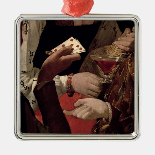 ダイヤモンドのエースを持つ詐欺師、の詳細 メタルオーナメント (正面)