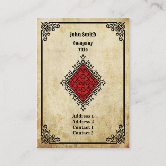 ダイヤモンドのグランジなエース 名刺 (正面)