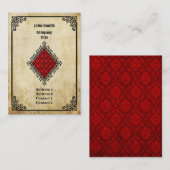 ダイヤモンドのグランジなエース 名刺 (正面/裏面)