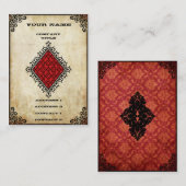 ダイヤモンドのグランジなエース 名刺 (正面/裏面)