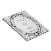 ダイヤモンドのグリッター|の来客名簿 ノートブック (右側)