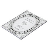 ダイヤモンドのグリッター|の来客名簿 ノートブック (左側)