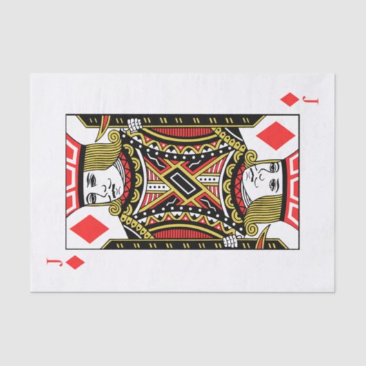 ダイヤモンドのジャック 薄葉紙 (正面)