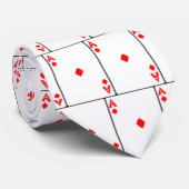 ダイヤモンドのタイのエース ネクタイ (ロール)