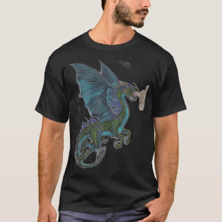 ダイヤモンドのドラゴン Tシャツ
