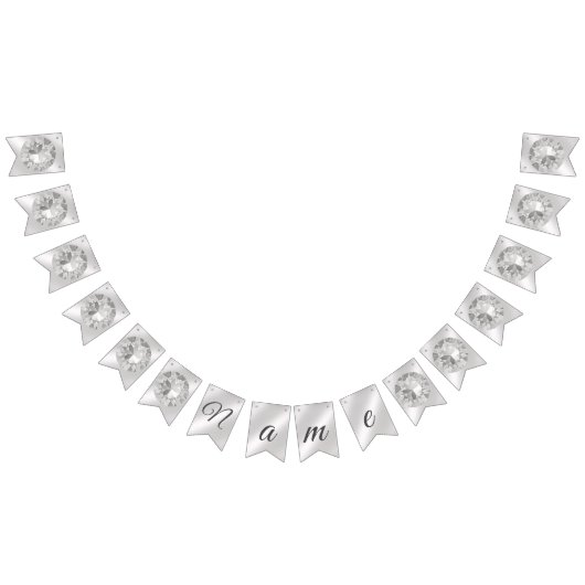 ダイヤモンドのバンティングフラグ バンティングフラッグ (全)