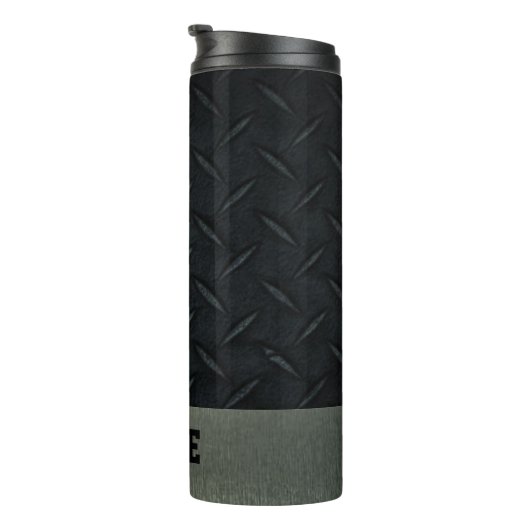 ダイヤモンドのプレートおよび銀製のパーソナライズな堅い タンブラー (回転右)