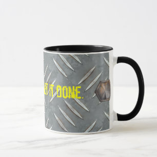 ダイヤモンドのプレートのコーヒー・マグ マグカップ