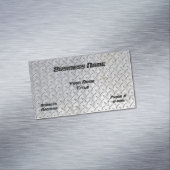 ダイヤモンドのプレートのデザインの磁気名刺 マグネット名刺 (インサイチュ)