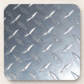 ダイヤモンドのプレートの写真 コースター (正面)