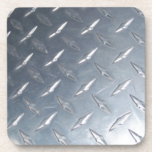 ダイヤモンドのプレートの写真 コースター (正面)