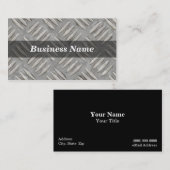 ダイヤモンドのプレートの背景 名刺 (正面/裏面)