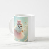 ダイヤモンドのマグを持つ空のルーシー コーヒーマグカップ (正面左)