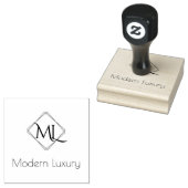 ダイヤモンドのロゴ ラバースタンプ (押印)