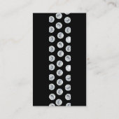 ダイヤモンドの名刺 – 黒 名刺 (裏面)