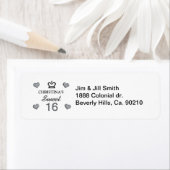 ダイヤモンドの名前Sweet sixteen ラベル (インサイチュ)