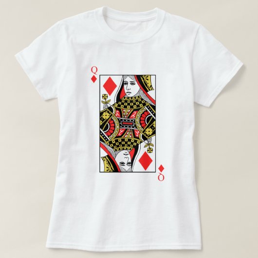 ダイヤモンドの女王 Tシャツ (デザイン正面)