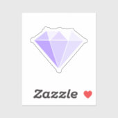 ダイヤモンドの宝石。ジュエリー.60結婚周年 シール (シート)