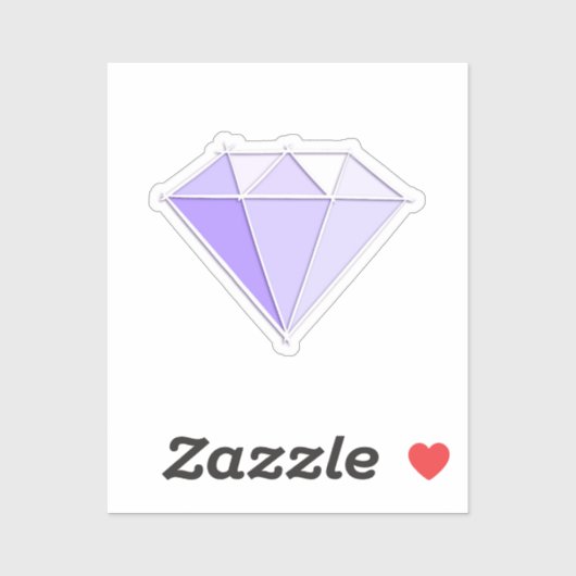 ダイヤモンドの宝石。ジュエリー.60結婚周年 シール (シート)