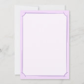 ダイヤモンドの宝石。ジュエリー.60結婚周年 招待状 (裏面)