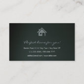 ダイヤモンドの家の不動産の名刺 名刺 (裏面)