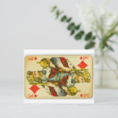 ダイヤモンドの幸運な王 ポストカード (スタンド正面)