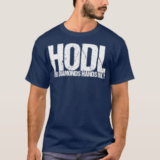 ダイヤモンドの手のみ保持 Tシャツ