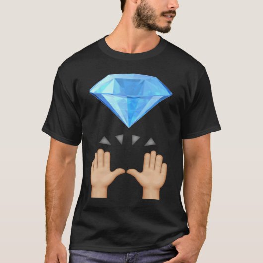 ダイヤモンドの手 2 Tシャツ (正面)