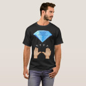 ダイヤモンドの手 2 Tシャツ (正面フル)