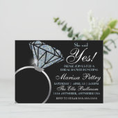 ダイヤモンドの指輪, ブライダルシャワー, 彼女はイエスと言った 招待状 (スタンド正面)