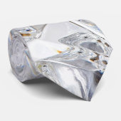 ダイヤモンドの氷晶の輝きの魅力的な魅力メンズタイ ネクタイ (ロール)
