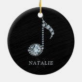 ダイヤモンドの注記 セラミックオーナメント (裏面)