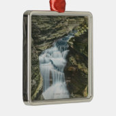 ダイヤモンドの滝の州立公園の眺め メタルオーナメント (右)