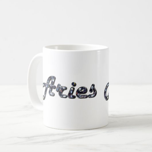 ダイヤモンドの牡羊座 コーヒーマグカップ (正面左)