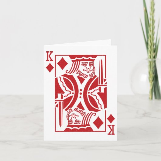 ダイヤモンドの王ハロウィーンの衣装 カード (正面)