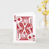 ダイヤモンドの王ハロウィーンの衣装 カード (黄色い花)