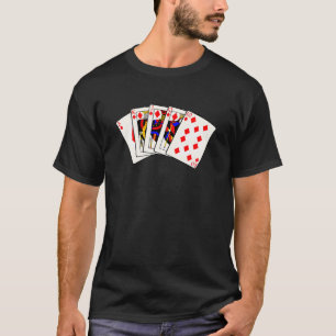 ダイヤモンドの王室のなフラッシュ Tシャツ